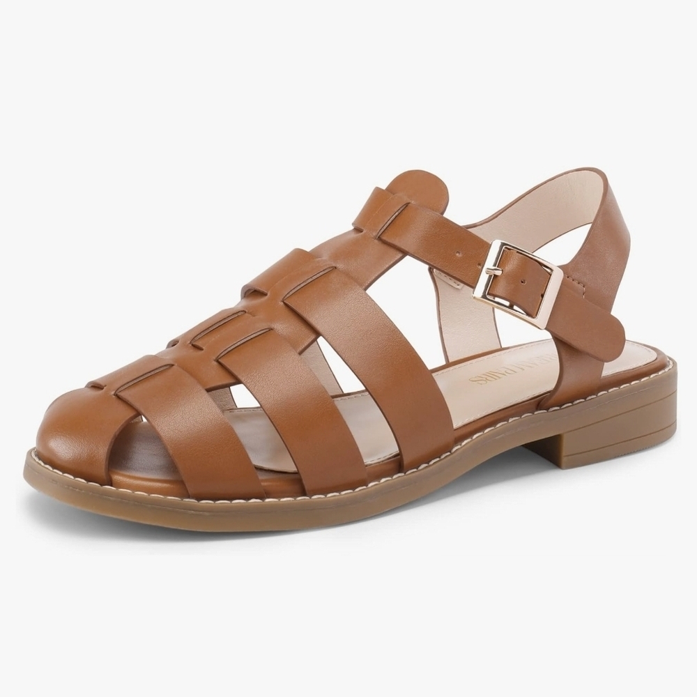 Brown Leather Sandals